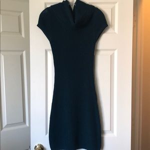 Blue knit dress by Planet Gold